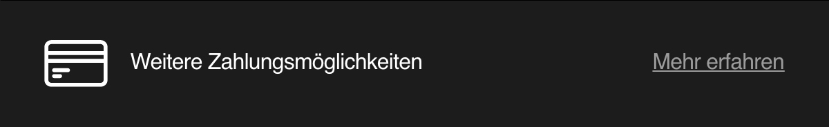 Weitere Zahlungsmöglichkeiten 
