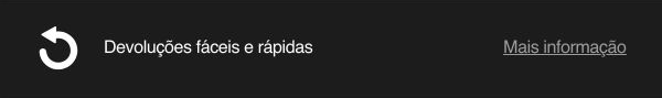Devoluções fáceis e rápidas