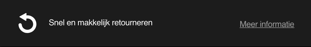Snel en makkelijk retourneren